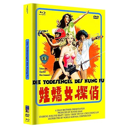 Die Todesengel Des Kung Fu - Mediabook - Cover B - Limited Edition (+ Dvd)