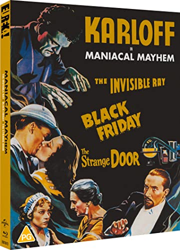 Maniacal Mayhem (Three Films Starring Boris Karloff) (Eureka Classics) Two-Disc Blu-Ray