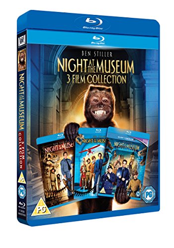 Night At The Museum/Night At The Museum 2/Night At The Museum 3 (3 Blu-Ray) [Edizione: Regno Unito] [Edizione: Regno Unito]