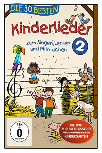 Die 30 Besten Kinderlieder 2 - Die Dvd - Zum Singen, Lernen Und Mitmachen