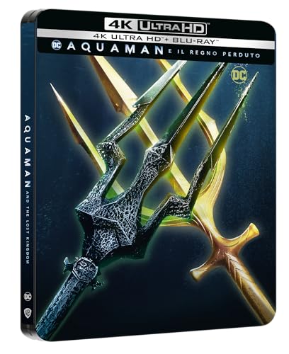 Aquaman E Il Regno Perduto Steelbook 3 (4K Ultra Hd + Blu-Ray)