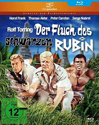 Der Fluch Des Schwarzen Rubin - Mit Horst Frank (Filmjuwelen) [Blu-Ray]