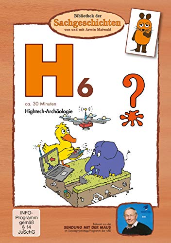 Bibliothek Der Sachgeschichten - H6, Hightech-Archäologie, 1 Dvd