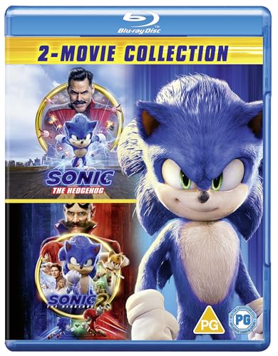 Sonic The Hedgehog 1 & 2 [Blu-Ray] [Region A & B & C]