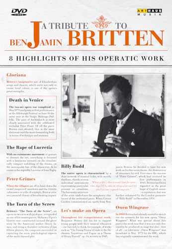 A Tribute To Benjamin Britten