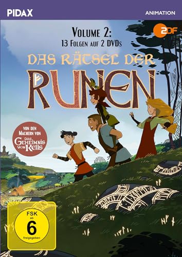 Das Rätsel Der Runen, Vol. 2 / Weitere 13 Folgen Der Fantasy-Zeichentrickserie Von Den Machern Von Das Geheimnis Von Kells (Pidax Animation)