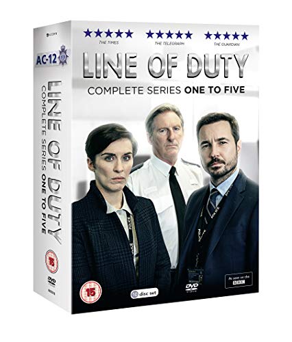 Line Of Duty - Series 1-5 Box Set [Dvd]