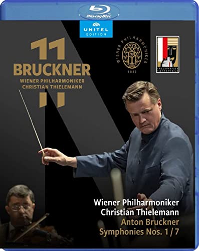 Bruckner: Symphony Nos. 1 & 7 [Wiener Philharmoniker; Christian Thielemann ] [Unitel Edition: 807004] [Blu-Ray] [2022]