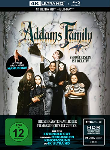Addams Family - 2-Disc Limited Collector'S Edition Im Mediabook (4K Ultra Hd) (+ Blu-Ray)