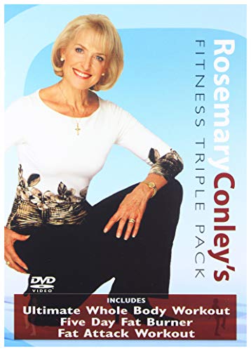 Rosemary Conley - Fitness Triple Pack Box Set: Ultimate Whole Body Workout / Five Day Fat Burner / Fat Attack Workout [Edizione: Regno Unito]