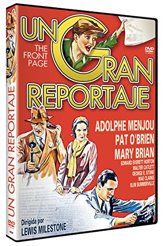 Un Gran Reportaje 1931 Dvd The Front Page