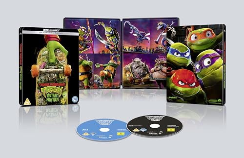 Teenage Mutant Ninja Turtles: Mutant Mayhem 4K Uhd Steelbook [Blu-Ray] [Region A & B & C]