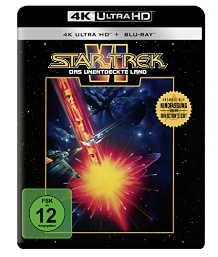 Star Trek Vi - Das Unentdeckte Land (4K Ultra Hd) (+ Blu-Ray)