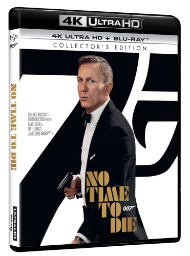 No Time To Die (4K Ultra-Hd + Blu-Ray) (2 Blu Ray)