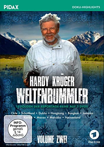 Hardy Krüger - Weltenbummler, Vol. 2 / Weitere 13 Folgen Der Spannenden Reportage-Reihe Von Hardy Krüger (Pidax Doku-Highlights)