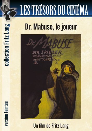 Les Trésors Du Cinéma : Fritz Lang - Dr Mabuse, Le Joueur (Dr. Mabuse, Der Spieler) - 1Ère Et 2Ème Partie - Version Teintée - Coffret 2 Dvd