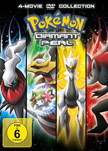 Pokémon: Diamant Und Perl - Movie Collection (4 Filme)