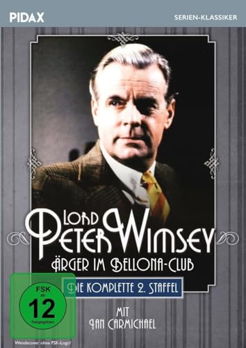 Lord Peter Wimsey, Staffel 2: Ärger Im Bellona Club / Die Komplette 2. Staffel Nach Dem Spannenden Roman Von Dorothy L. Sayers (Pidax Serien-Klassiker