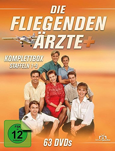 Die Fliegenden Ärzte - Komplettbox, Staffeln 1-9 (63 Discs)