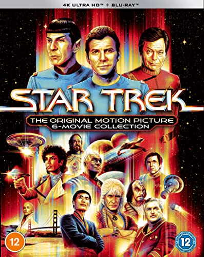 Star Trek: The Original Motion Picture Collection (1-6) 4K Uhd [Blu-Ray] [Region A & B & C]