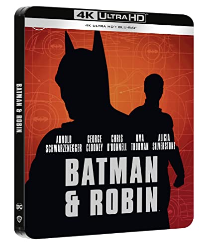 Batman & Robin Steelbook (4K Ultra Hd + Blu-Ray)