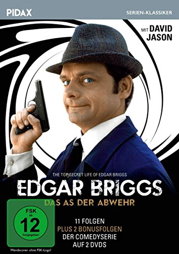 Edgar Briggs - Das As Der Abwehr (The Top Secret Life Of Edgar Briggs) / 11 Folgen Der Kultserie Mit David Jason + 2 Bonusfolgen (Pidax Serien-Klassik