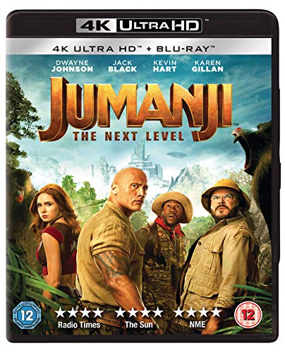 Jumanji: The Next Level (2 Discs - 4K Ultra-Hd & Bd) [Blu-Ray] [2019] [Edizione: Regno Unito]