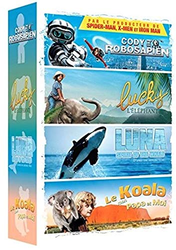 Coffret 4 Dvd Mon Meilleur Ami : Lucky L'Elephant + Le Koala, Mon Papa Et Moi + Cody Le Robosapien + Luna