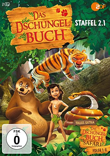 Das Dschungelbuch Staffel 2.1 (Folge 53-70) + Bonus: Dschungelbuch-Safari (Folge 1-8) [2 Dvds]