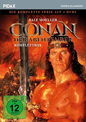 Conan, Der Abenteurer - Komplettbox / Die Komplette Abenteuerserie Mit Ralf Moeller (Pidax Serien-Klassiker)