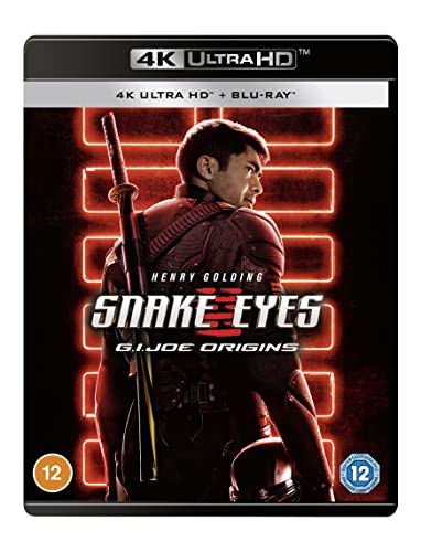 Gi Joe (2020) Snake Eyes [Blu-Ray] [2021] [Region Free]