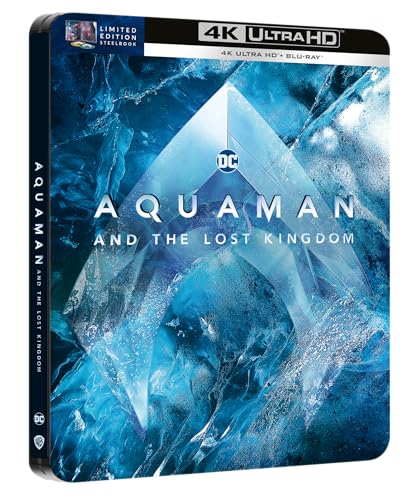 Aquaman E Il Regno Perduto Steelbook 2 (4K Ultra Hd + Blu-Ray)
