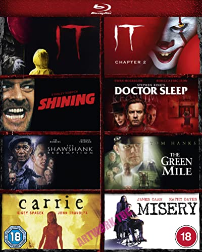 Stephen King 8-Film Collection [Blu-Ray] [] [2022] [Region Free]