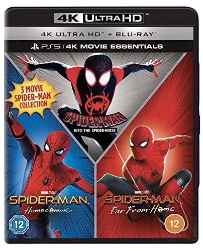 Spider-Man: Far From Home / Homecoming / Into The Spider-Verse (6 Discs - 4K Ultra-Hd & Bd) [Blu-Ray] [2020]