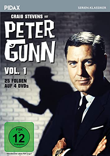 Peter Gunn, Vol. 1 / 25 Folgen Der Kult-Krimiserie Mit Craig Stevens (Pidax Serien-Klassiker) [4 Dvds]