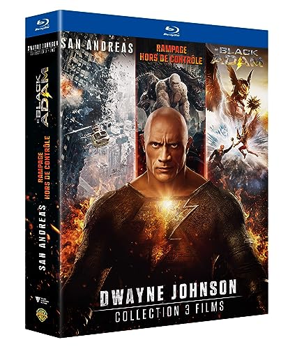 Dwayne Johnson - Coffret 3 Films : Rampage - Hors De Contrôle + San Andreas + Black Adam