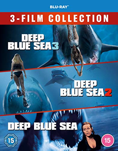 Deep Blue Sea 3-Film Collection [Deep Blue Sea / Deep Blue Sea 2 / Deep Blue Sea 3] [Blu-Ray] [2020] [Region Free]