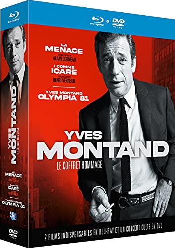Coffret Yves Montand : La Menace + I Comme Icare + Concert Olympia 81 [Blu-Ray]