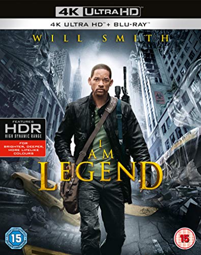 I Am Legend [4K Ultra-Hd] [2007] [Blu-Ray] [2016][Edizione: Regno Unito]