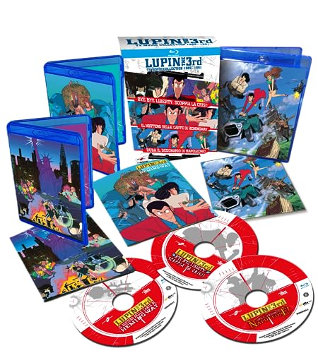 Lupin Iii - Tv Movie Collection "1989 - 1991" - Bd (3 Bd) 1° Volta In Homevideo