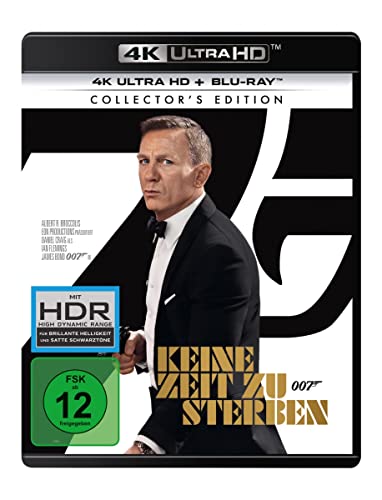 James Bond 007: Keine Zeit Zu Sterben (4K Ultra-Hd) (+ Blu-Ray 2D)