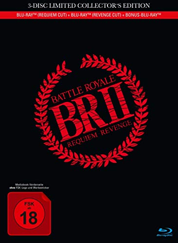 Battle Royale 2 - 3-Disc Limited Collector'S Edition - Mediabook Inkl. Requiem Cut, Revenge Cut Und Bonus-Bd