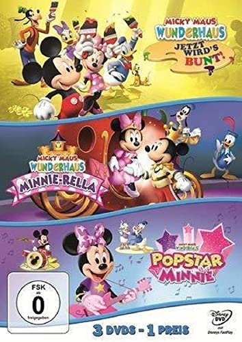 Micky Maus Wunderhaus - Jetzt Wird'S Bunt/Minnie-Rella/Popstar Minnie (Dreierpack)