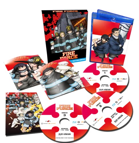 Fire Force (Vers. Italiana) St.1 - Bd (3 Bd) Ltd + 2 Booklet & Card Numerata