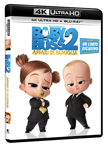 Boss Baby 2 - Affari Di Famiglia (4K Ultra-Hd) (2 Blu Ray)