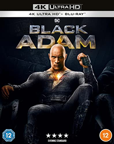 Black Adam [4K Ultra Hd] [2022] [Blu-Ray] [2023] [Region Free]