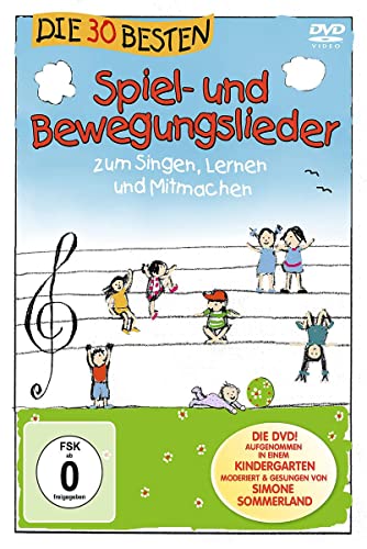 Die 30 Besten Spiel- Und Bewegungslieder - Die Dvd - Zum Singen, Lernen Und Mitmachen