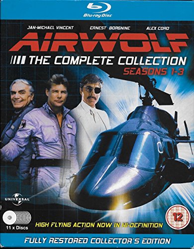 Airwolf - The Complete Collection: Seasons 1-3 - 11 Disc Set [Blu-Ray] [Edizione: Regno Unito]