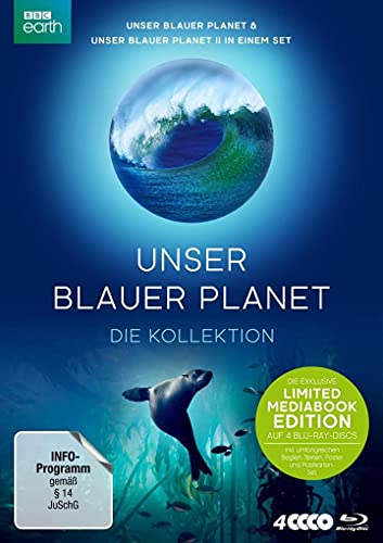 Unser Blauer Planet - Die Kollektion. Limited Mediabook-Edition Inkl. Umfangreichen Begleit-Texte, Poster Und Postkarten-Set Ltd. - Unser Blauer Plane