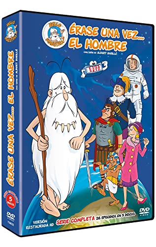 Érase Una Vez... El Hombre (Serie Completa 5 Dvds) Ed. Sencilla 1978 Il Était Une Fois... L'Homme